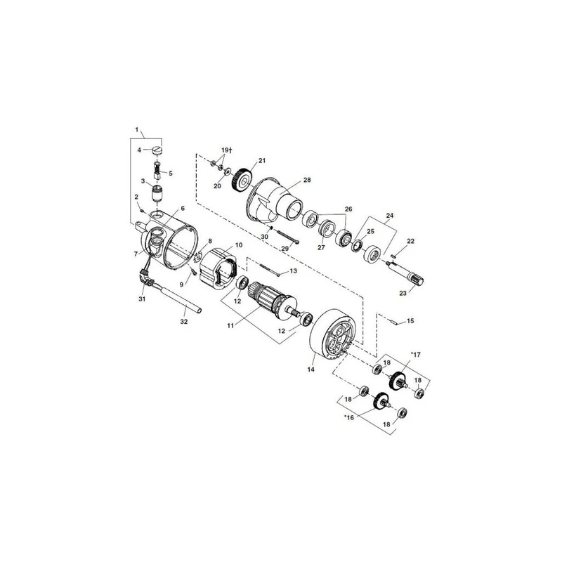Ridgid 43170 Housing